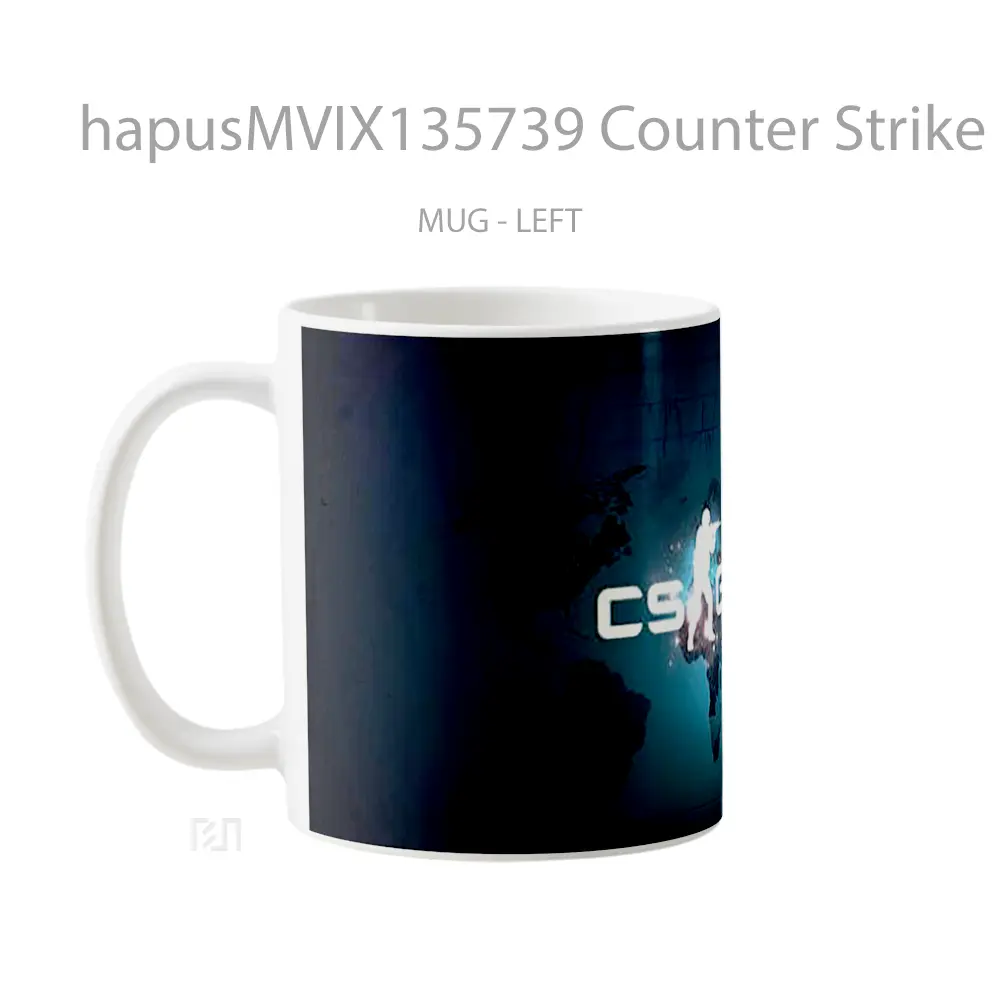 Mug Counter Strike Global Offensive Csgo V1 Cangkir Gamer - All-side / Desain