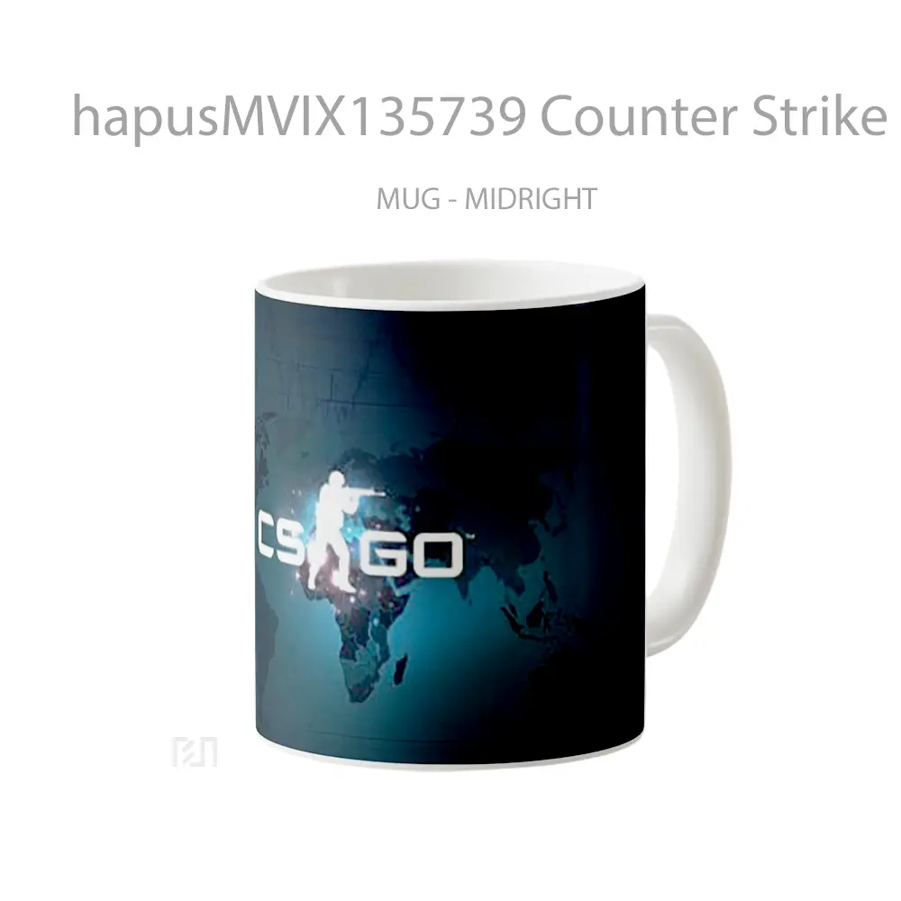 Mug Counter Strike Global Offensive Csgo V1 Cangkir Gamer - All-side / Desain