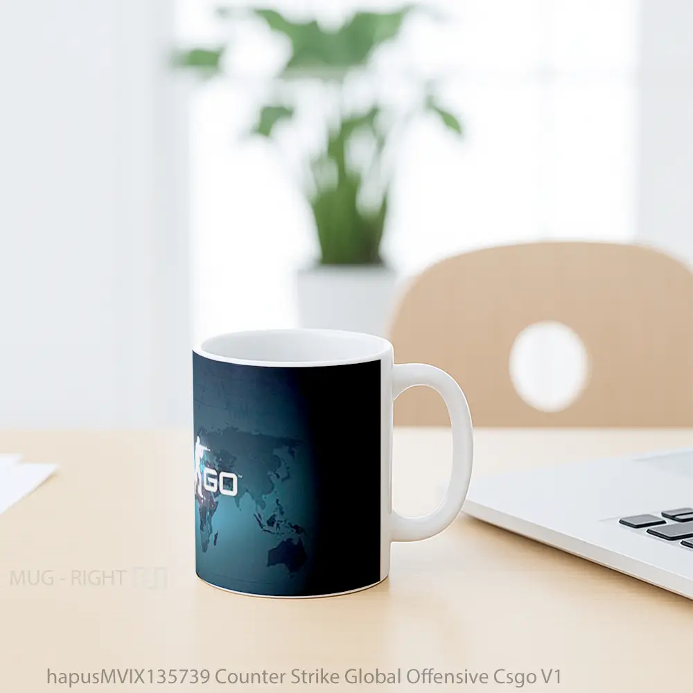 Mug Counter Strike Global Offensive Csgo V1 Cangkir Gamer - All-side / Desain