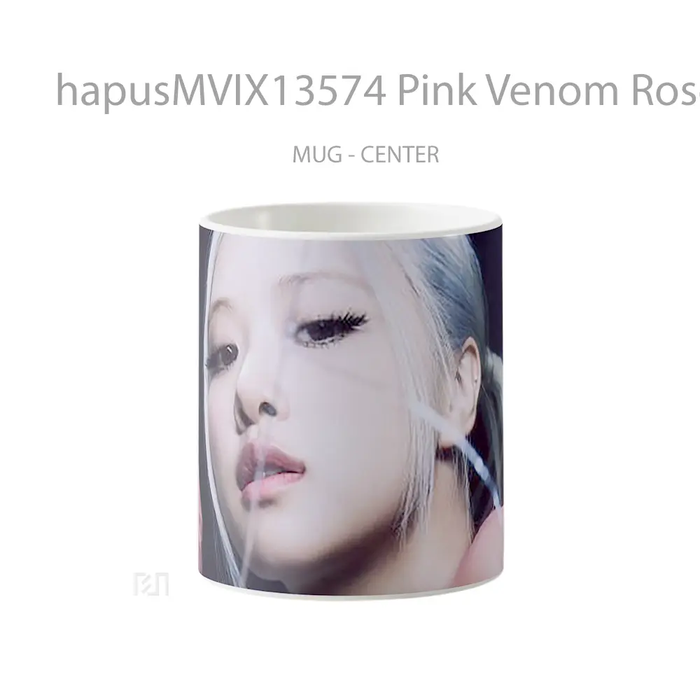 Mug Pink Venom Rose Blackpink V1 Gelas Superhero