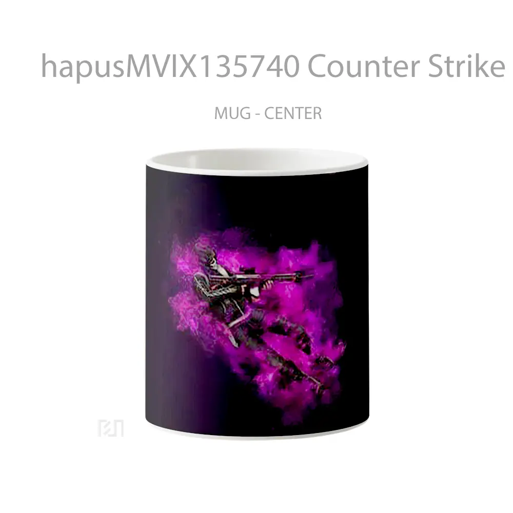 Mug Counter Strike Global Offensive Csgo V2 Cangkir Gamer