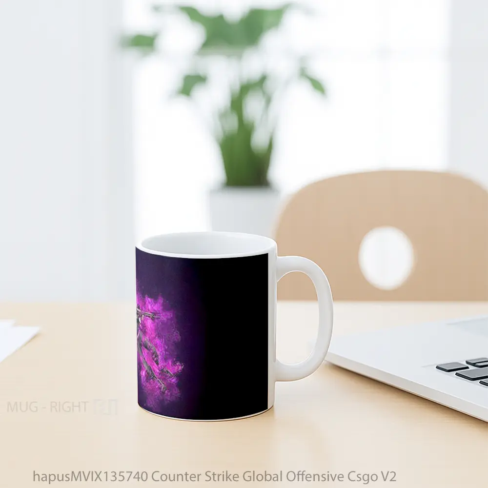 Mug Counter Strike Global Offensive Csgo V2 Cangkir Gamer - All-side / Desain