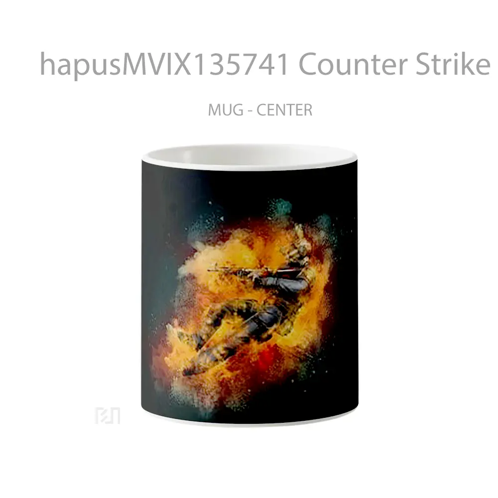 Mug Counter Strike Global Offensive Csgo V3 Cangkir Gamer