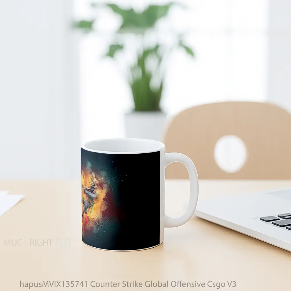 Mug Counter Strike Global Offensive Csgo V3 Cangkir Gamer - All-side / Desain
