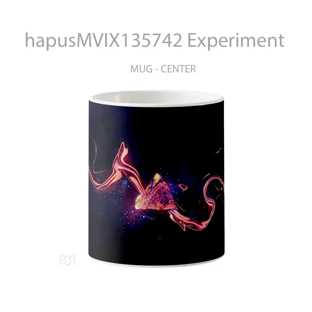 Mug Experiment Gelas Keramik Unik