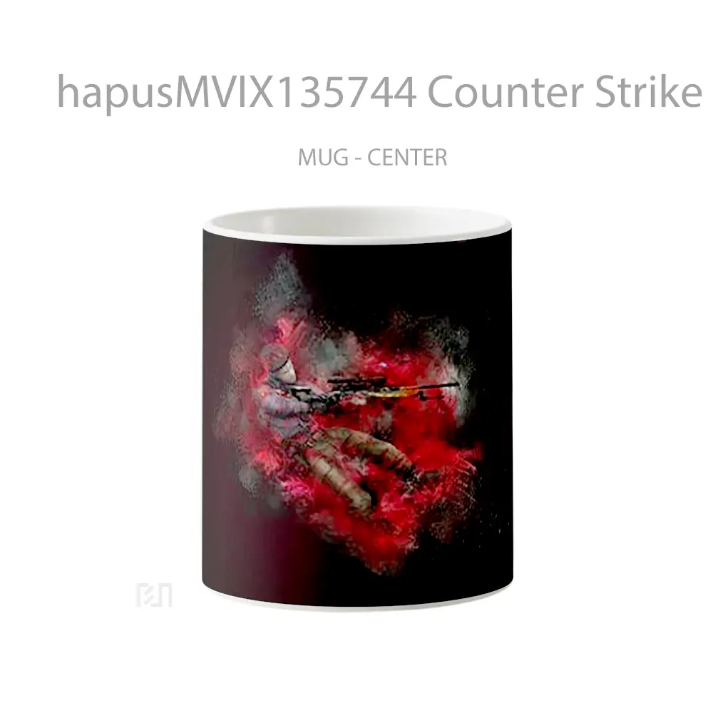 Mug Counter Strike Global Offensive Csgo V4 Cangkir Gamer