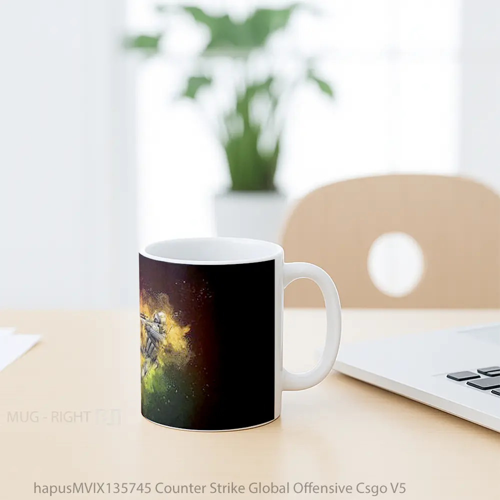 Mug Counter Strike Global Offensive Csgo V5 Cangkir Gamer - All-side / Desain