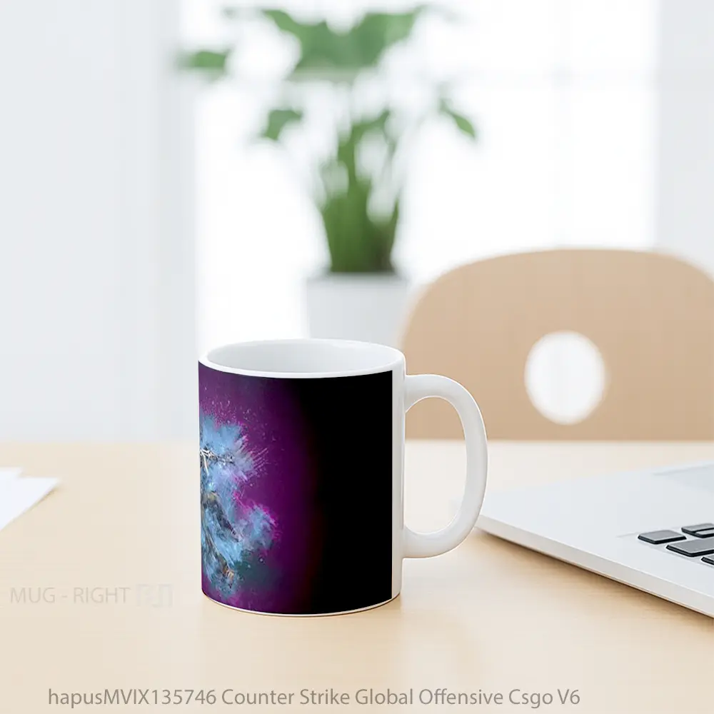 Mug Counter Strike Global Offensive Csgo V6 Cangkir Gamer - All-side / Desain