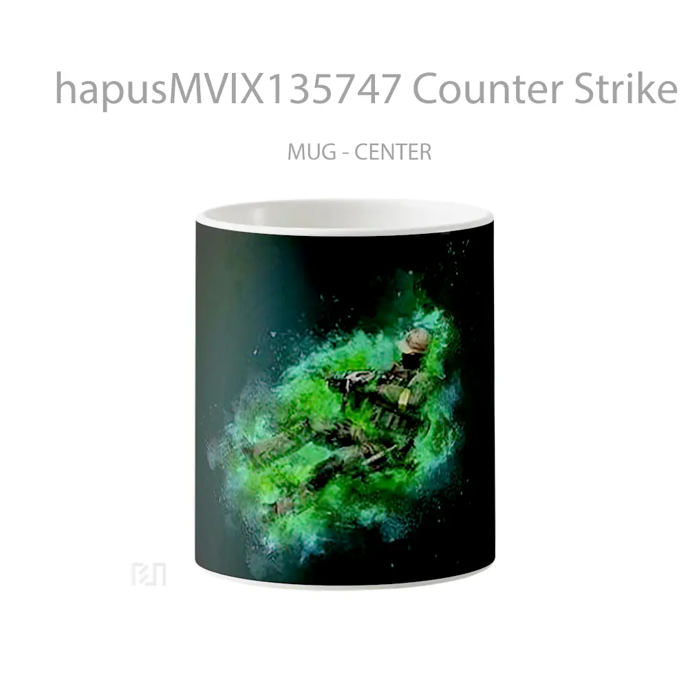 Mug Counter Strike Global Offensive Csgo V7 Cangkir Gamer