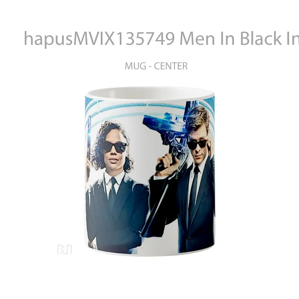 Mug Men In Black International V1 Gelas Keramik Unik