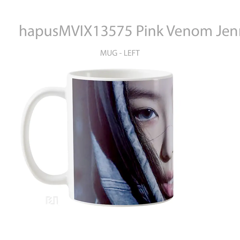 Mug Pink Venom Jennie Blackpink V2 Gelas Superhero - All-side / Desain