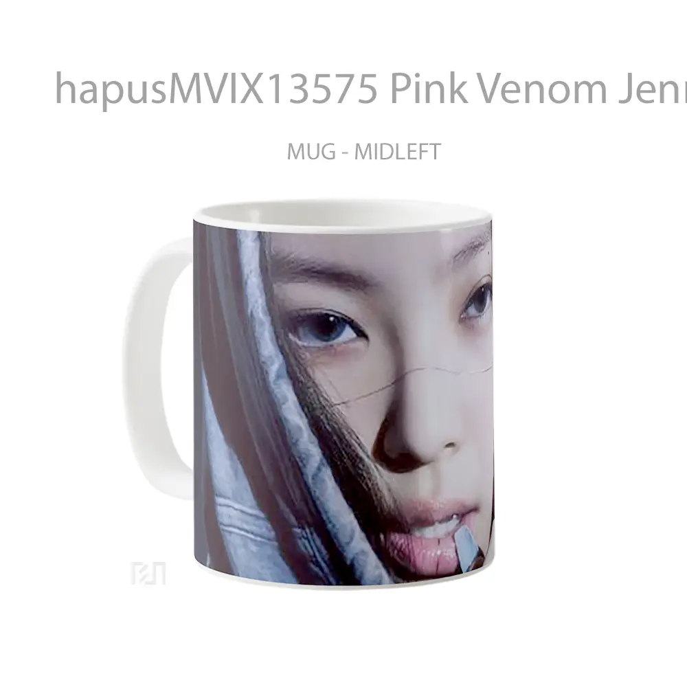Mug Pink Venom Jennie Blackpink V2 Gelas Superhero - All-side / Desain
