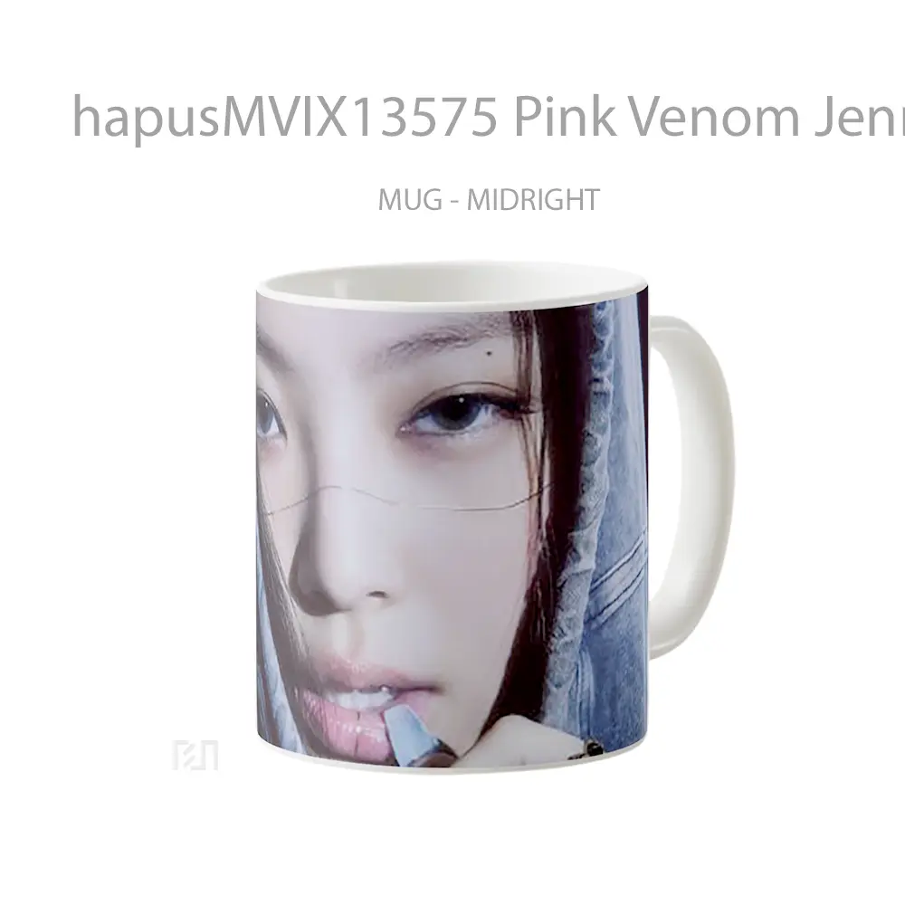 Mug Pink Venom Jennie Blackpink V2 Gelas Superhero - All-side / Desain