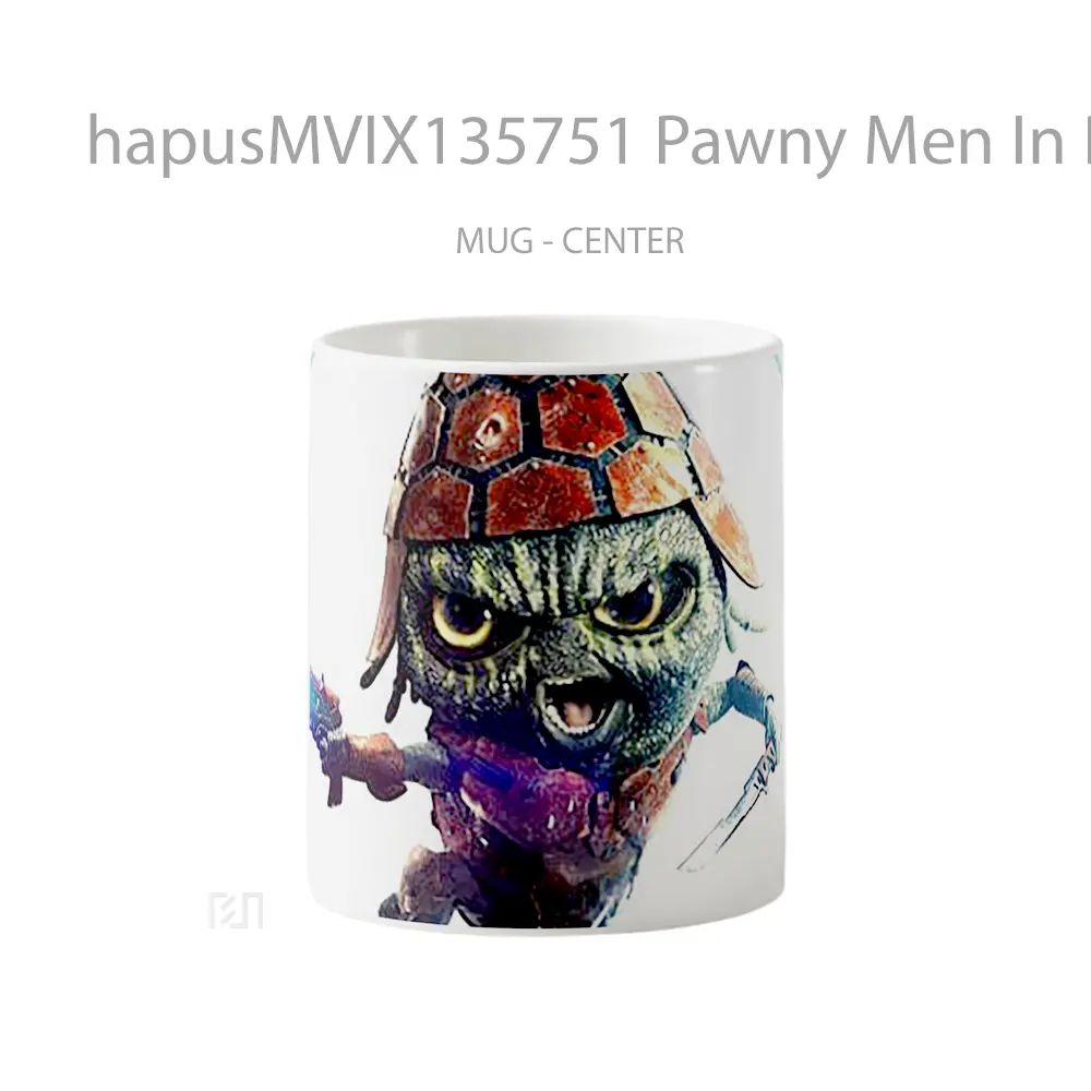 Mug Pawny Men In Black International Gelas Keramik Unik