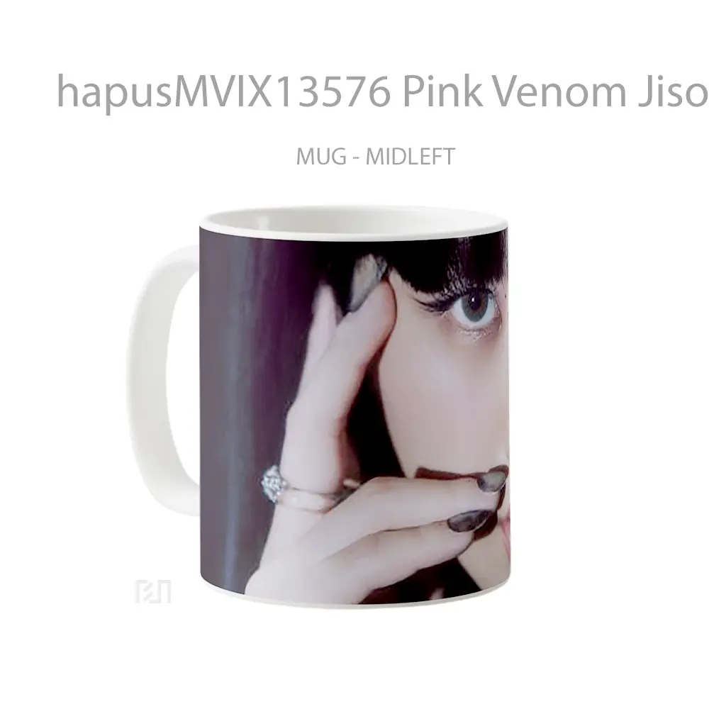 Mug Pink Venom Jisoo Blackpink V2 Gelas Superhero - All-side / Desain