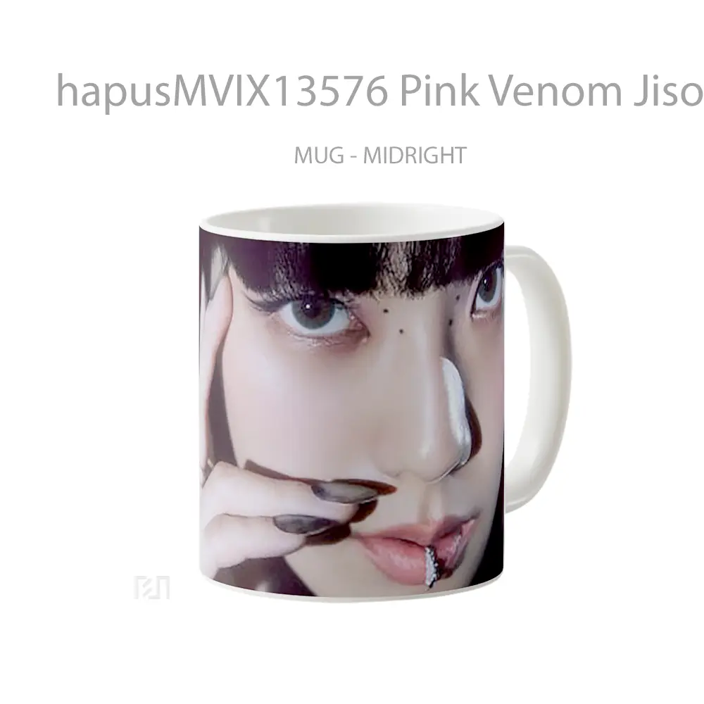 Mug Pink Venom Jisoo Blackpink V2 Gelas Superhero - All-side / Desain