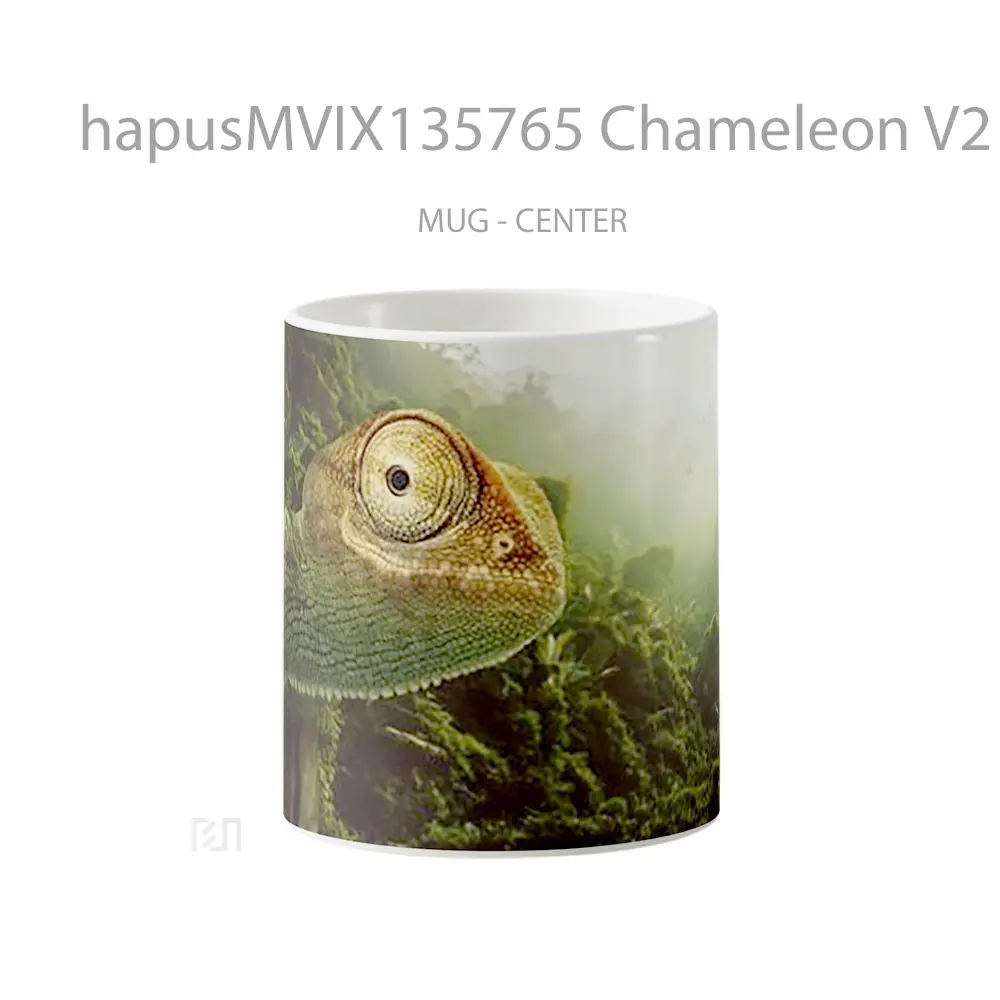Mug Chameleon V2 Gelas Keramik Unik
