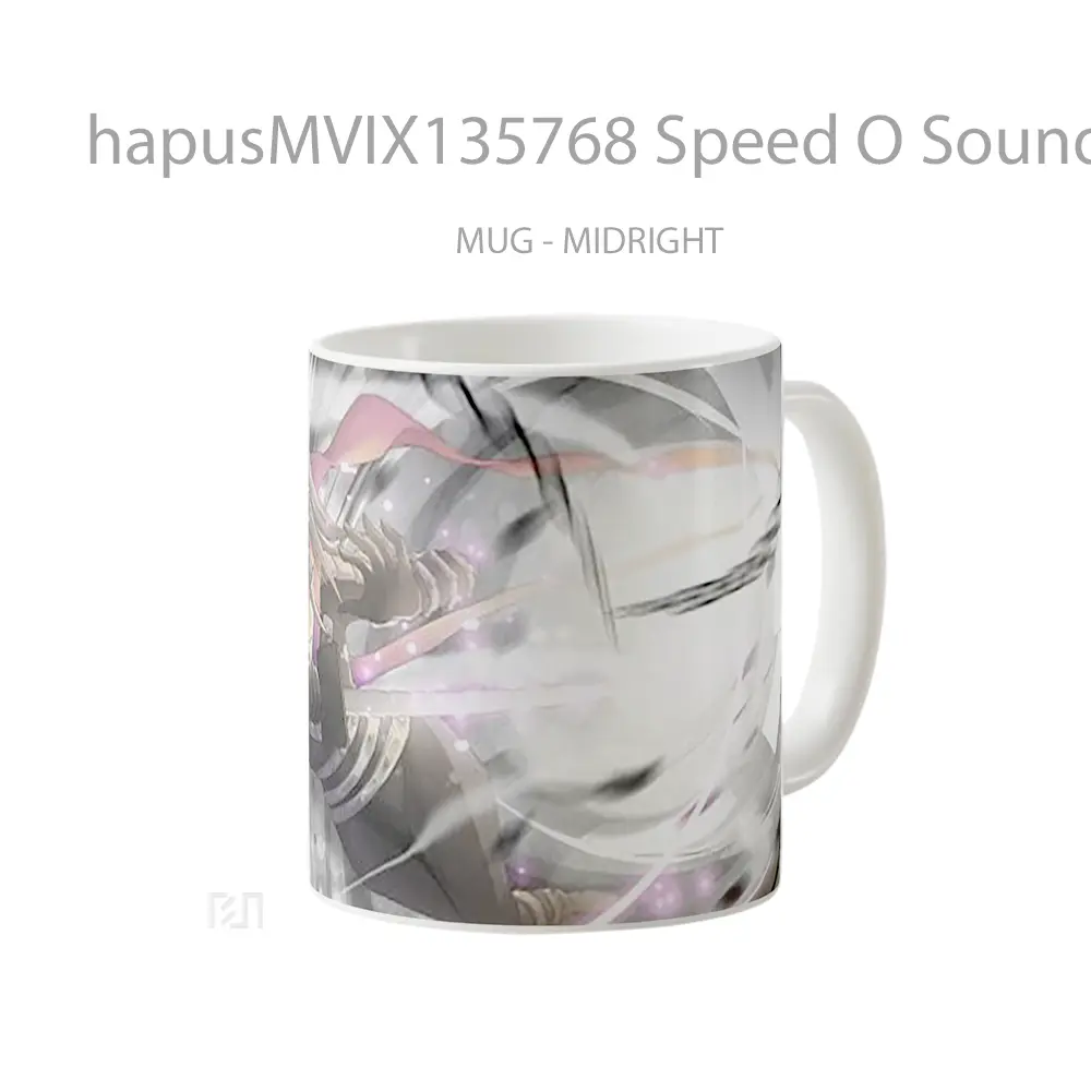 Mug Speed O Sound Sonic One Punch Man V1 Cangkir Anime - All-side / Desain