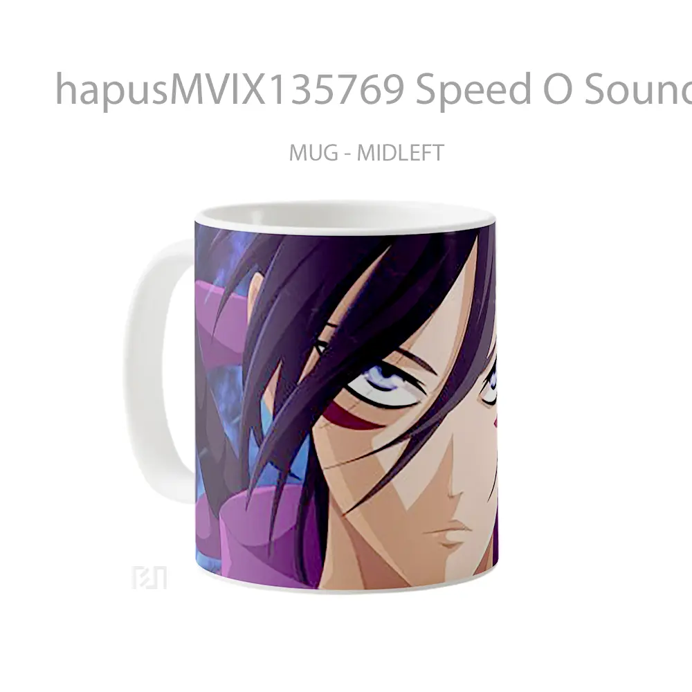 Mug Speed O Sound Sonic One Punch Man V2 Cangkir Anime - All-side / Desain