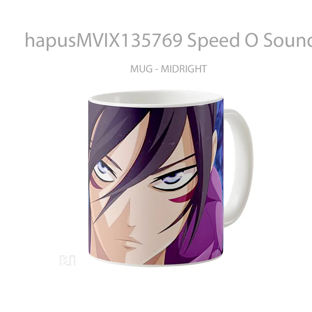 Mug Speed O Sound Sonic One Punch Man V2 Cangkir Anime - All-side / Desain