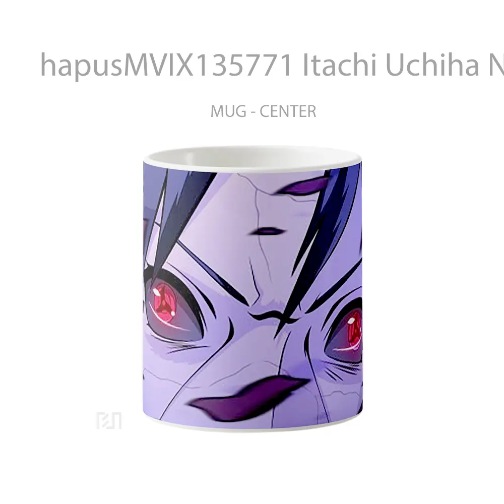Mug Itachi Uchiha Naruto Cangkir Anime