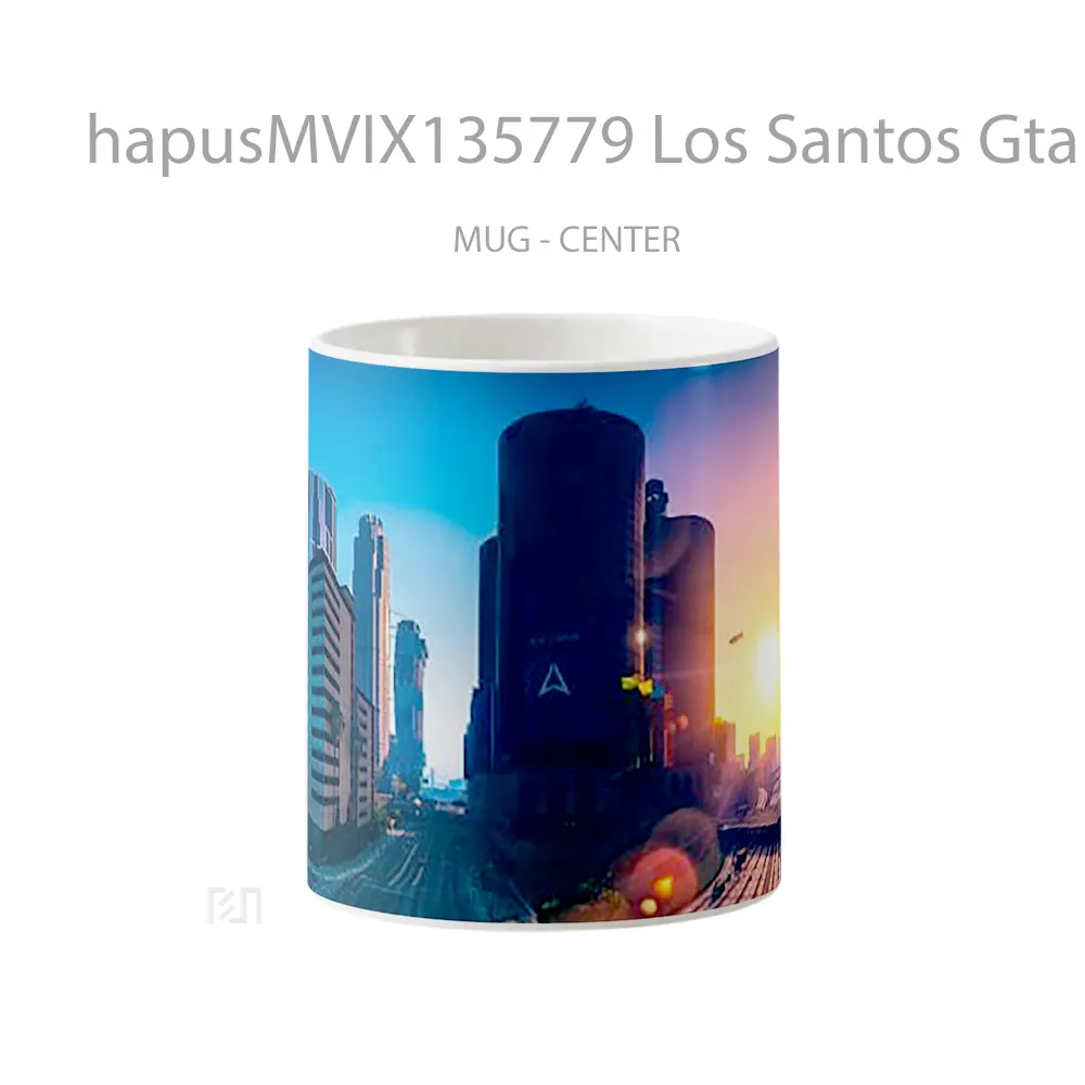 Mug Los Santos Gta V V4 Gelas Keramik Unik