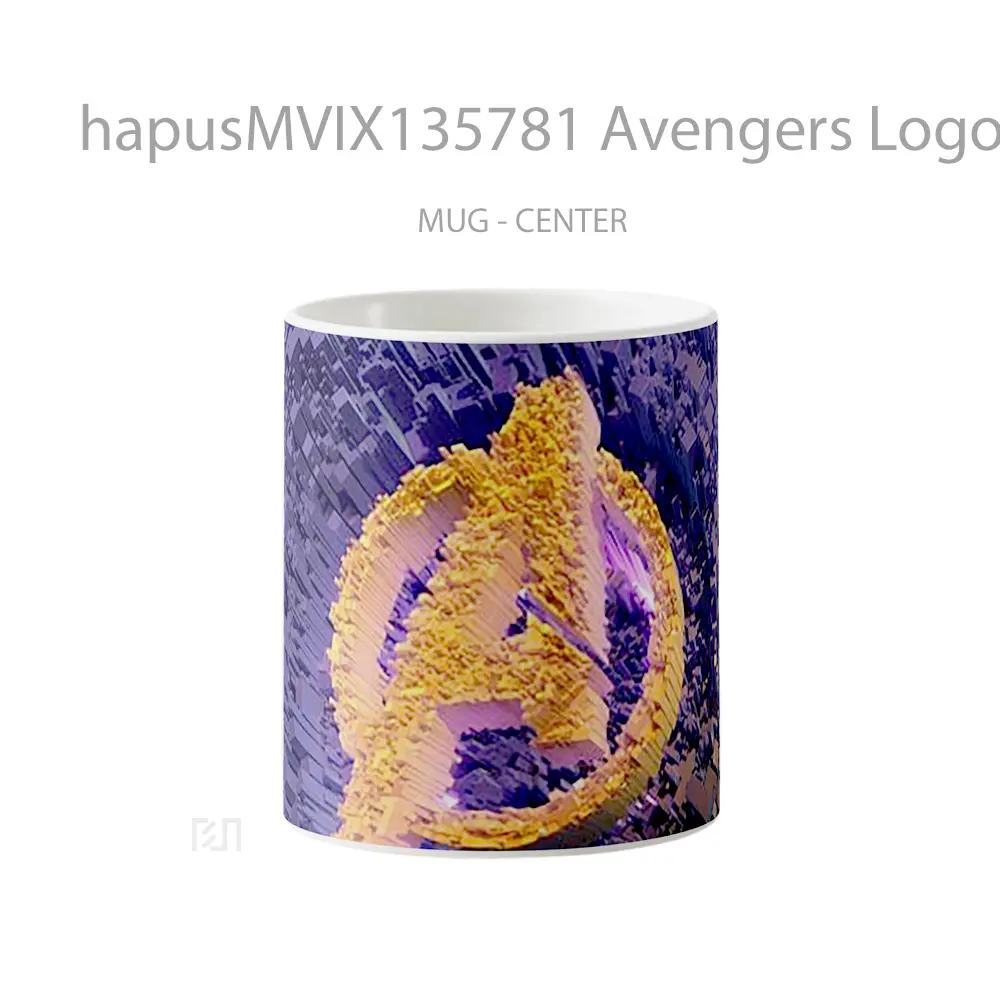 Mug Avengers Logo Abstract Gelas Superhero