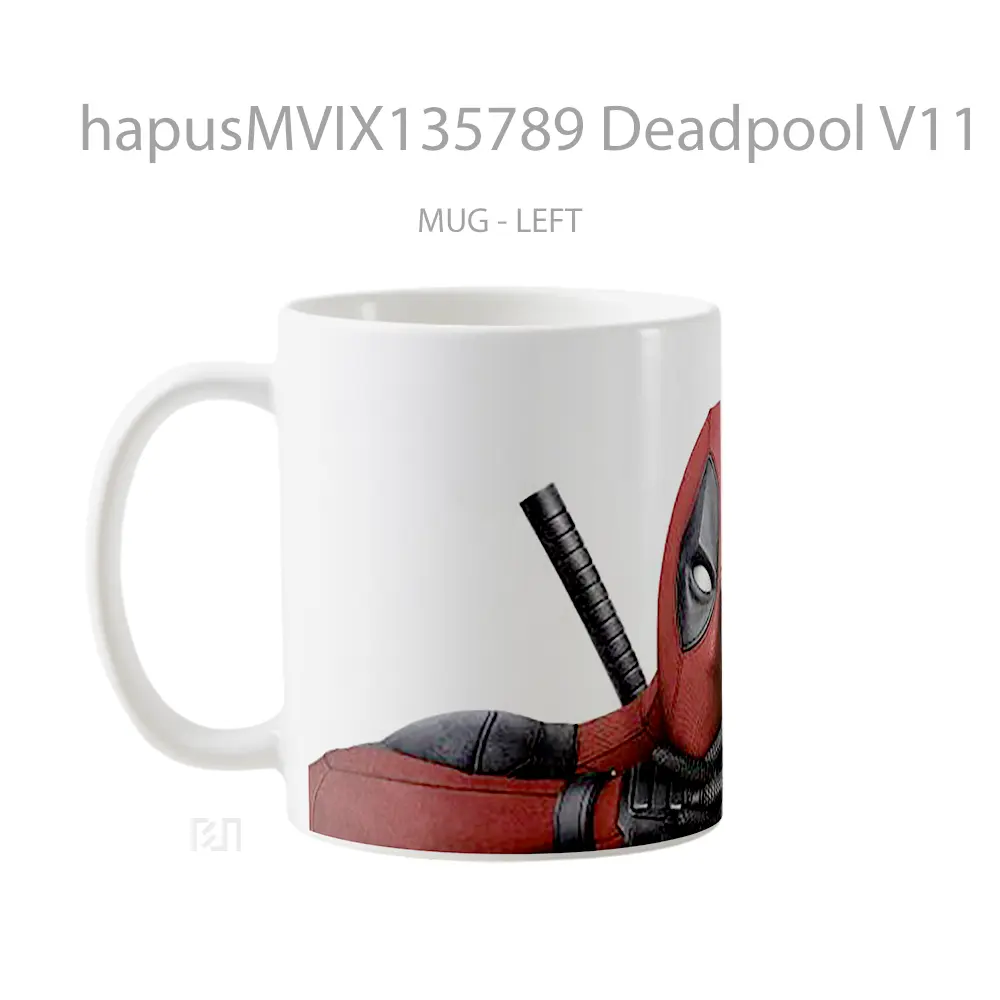 Mug Deadpool V11 Gelas Superhero - All-side / Desain