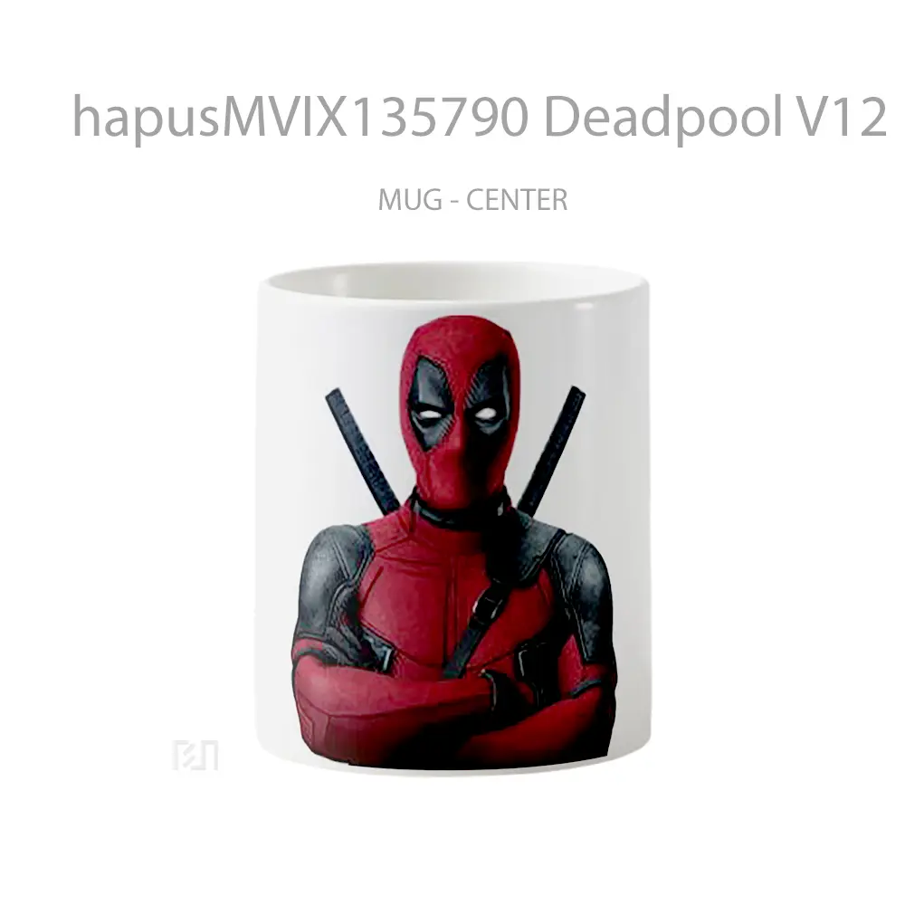 Mug Deadpool V12 Gelas Superhero