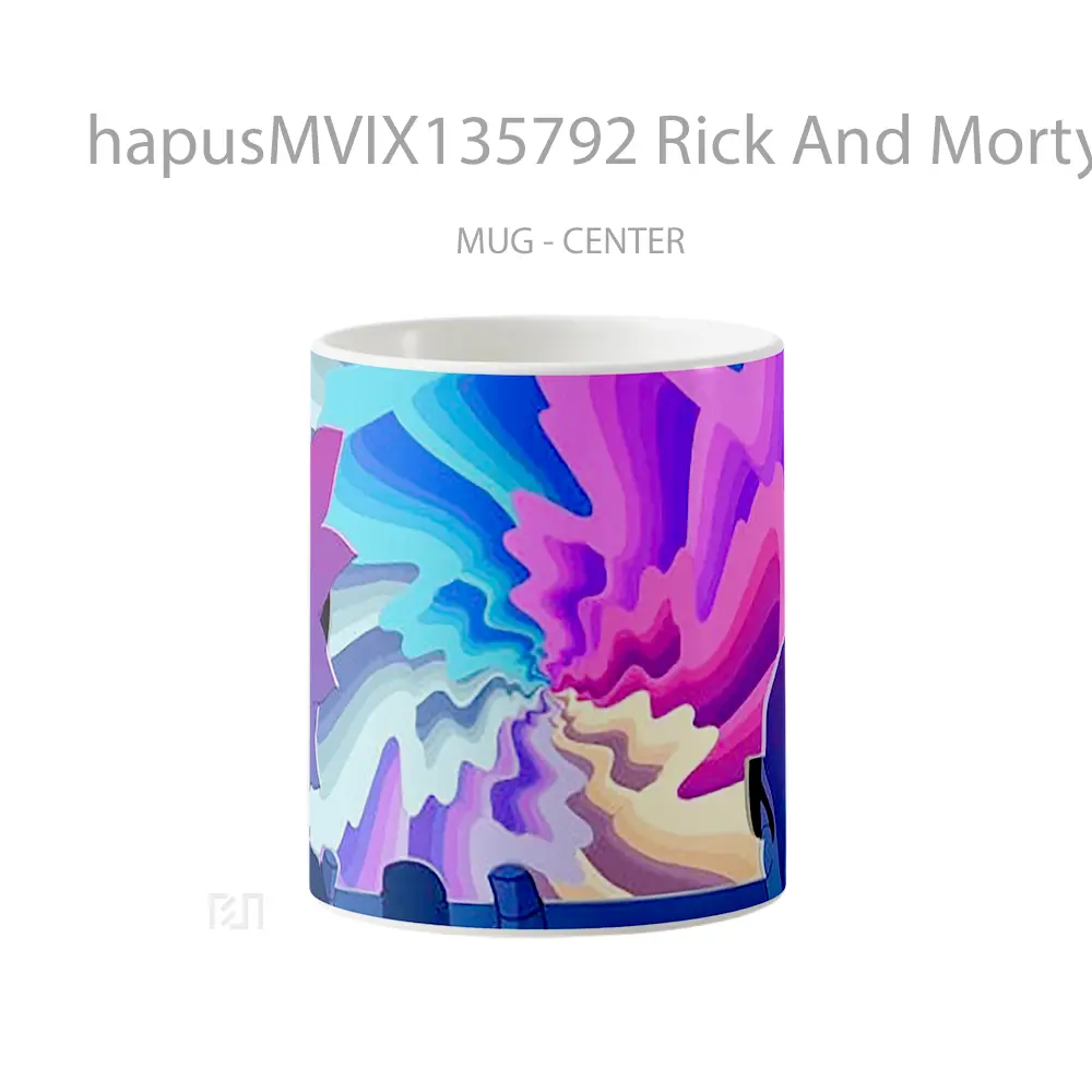 Mug Rick And Morty V3 Gelas Kartun