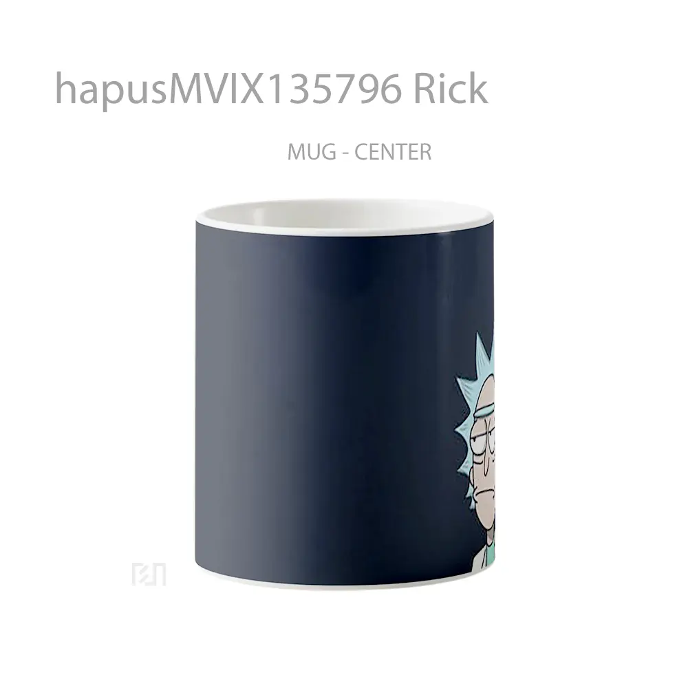 Mug Rick Gelas Keramik Unik