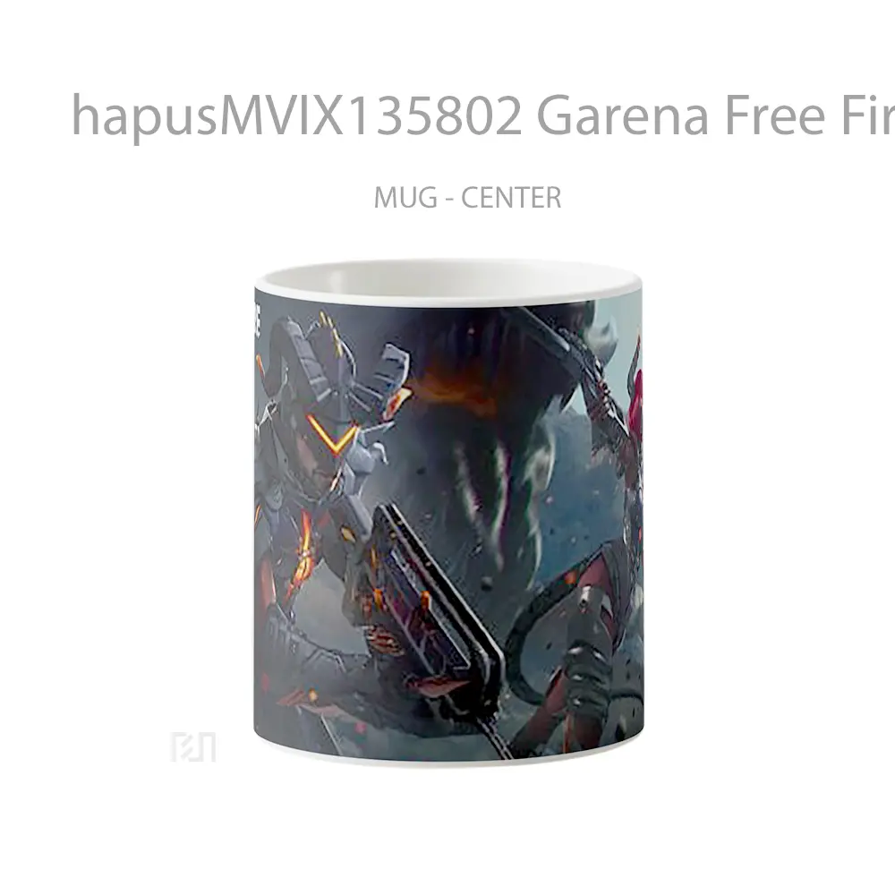 Mug Garena Free Fire V3 Cangkir Gamer