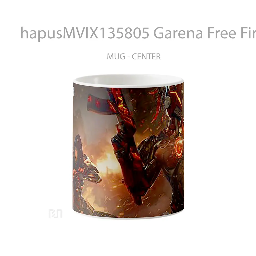 Mug Garena Free Fire V6 Cangkir Gamer