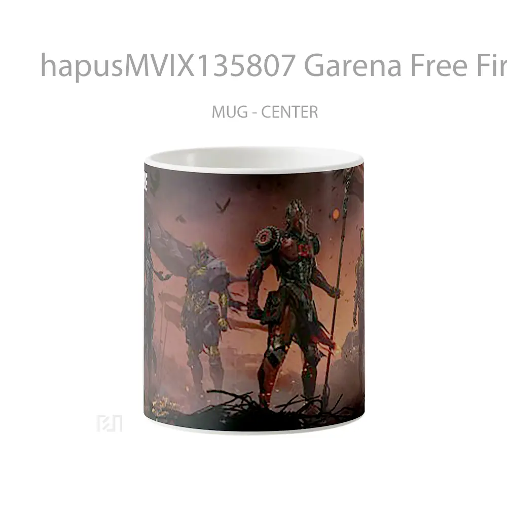 Mug Garena Free Fire V8 Cangkir Gamer