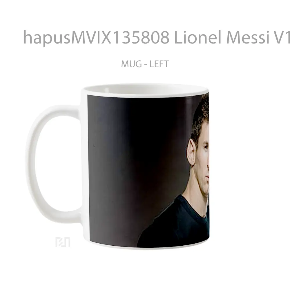 Mug Lionel Messi V1 Gelas Keramik Unik - All-side / Desain