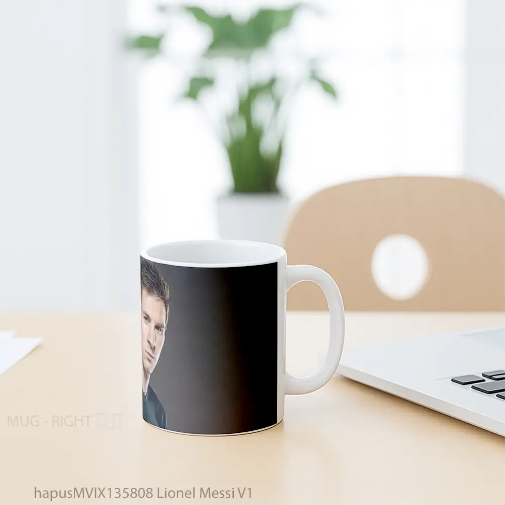 Mug Lionel Messi V1 Gelas Keramik Unik - All-side / Desain