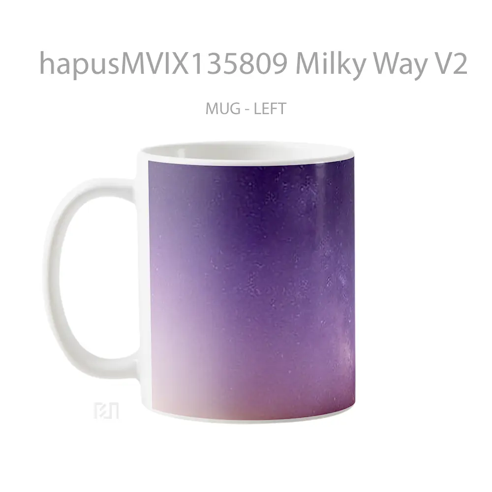 Mug Milky Way V2 Gelas Astronomi - All-side / Desain