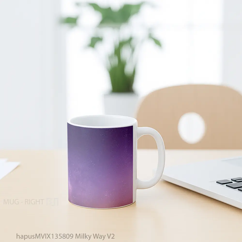 Mug Milky Way V2 Gelas Astronomi - All-side / Desain