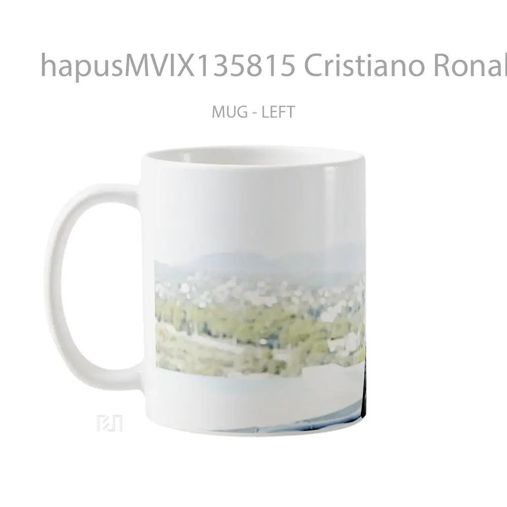 Mug Cristiano Ronaldo V5 Gelas Keramik Unik - All-side / Desain