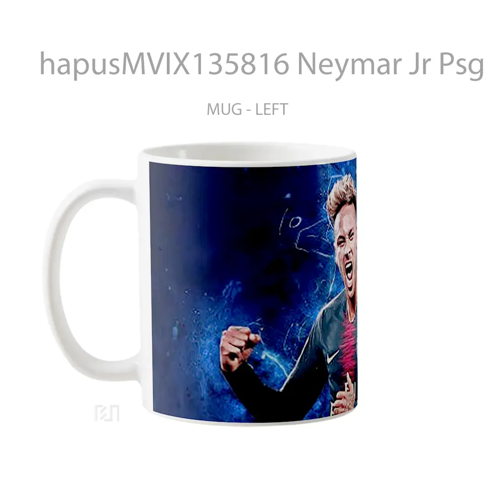Mug Neymar Jr Psg Gelas Keramik Unik - All-side / Desain