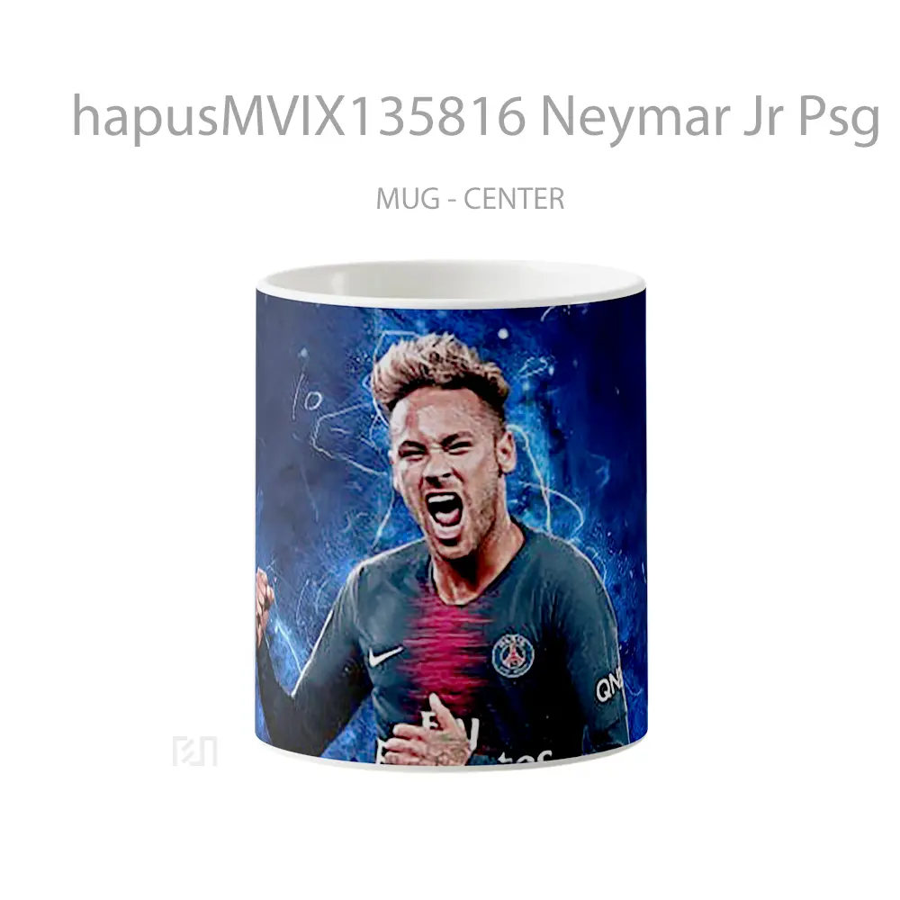 Mug Neymar Jr Psg Gelas Keramik Unik