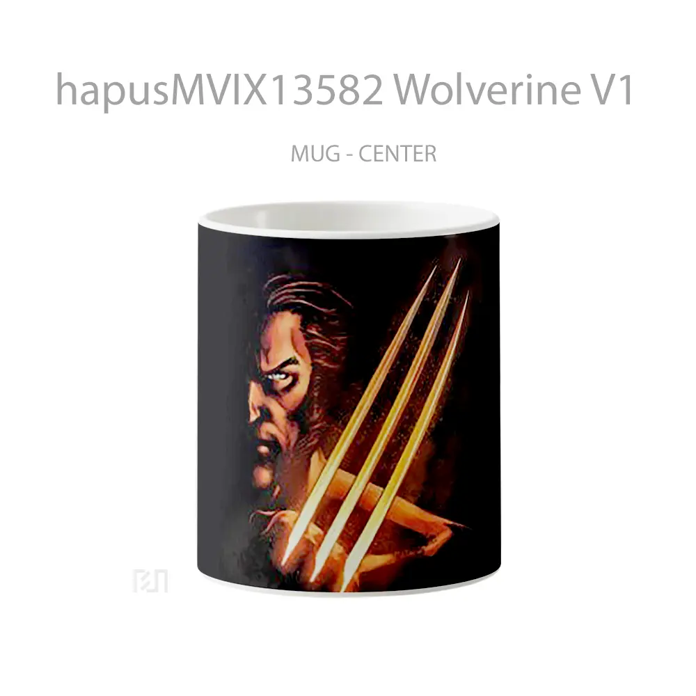 Mug Wolverine V1 Gelas Superhero