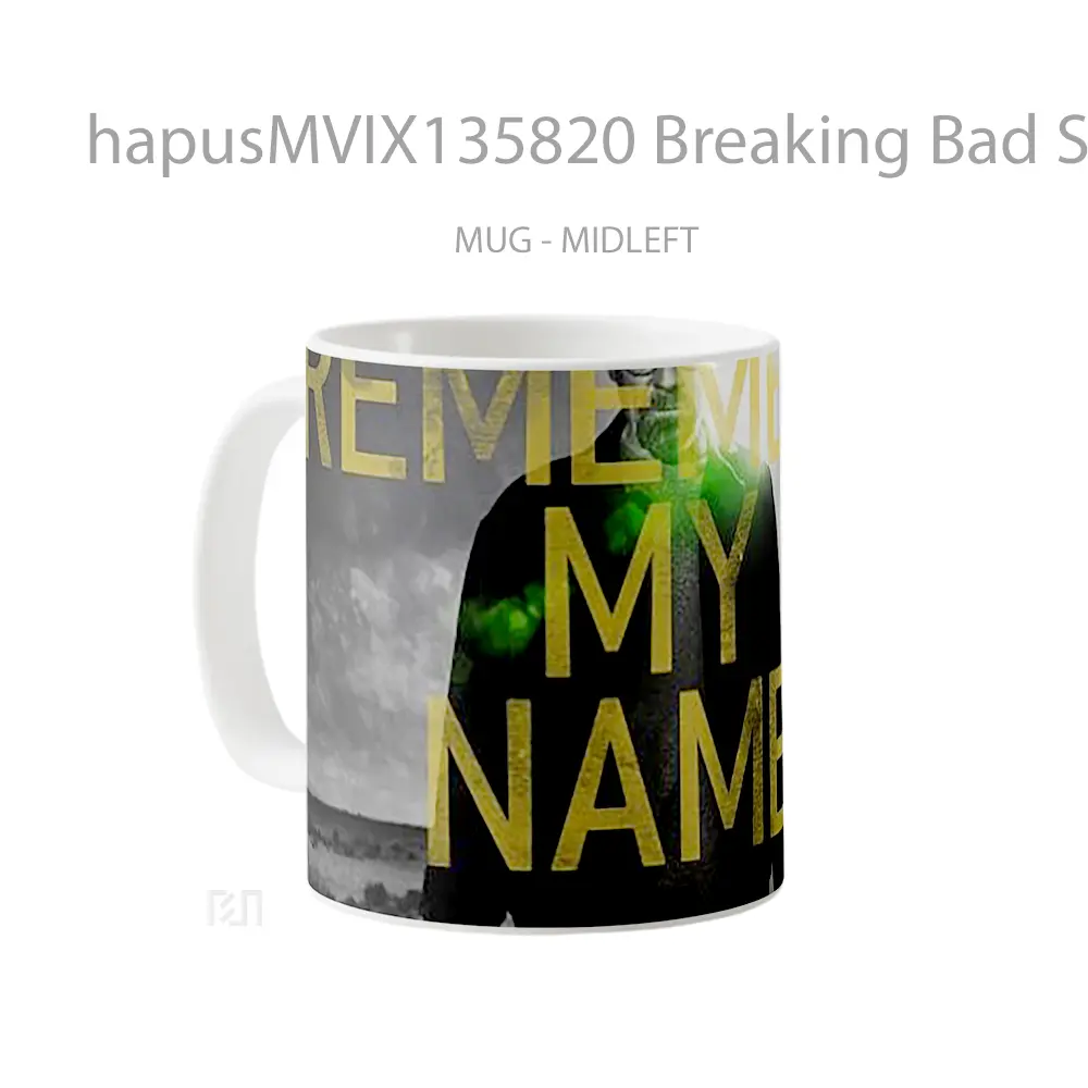 Mug Breaking Bad Series V2 Gelas Keramik Unik - All-side / Desain