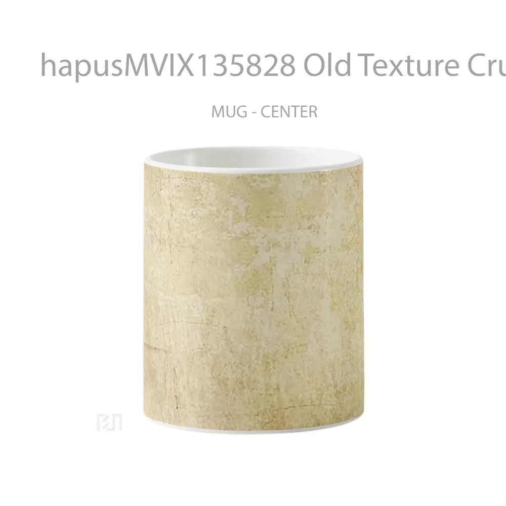 Mug Old Texture Crumpled Brown Paper V4 Gelas Keramik Unik