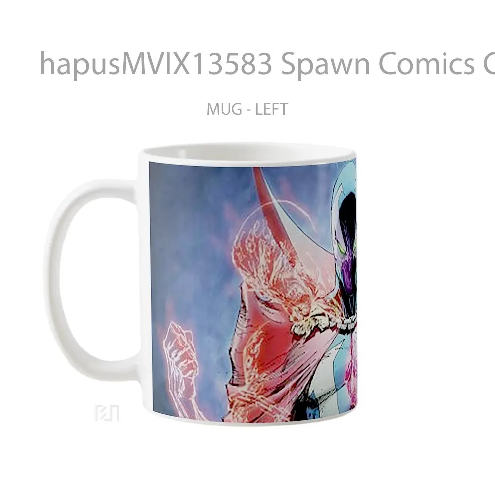 Mug Spawn Comics Cover Gelas Keramik Unik - All-side / Desain