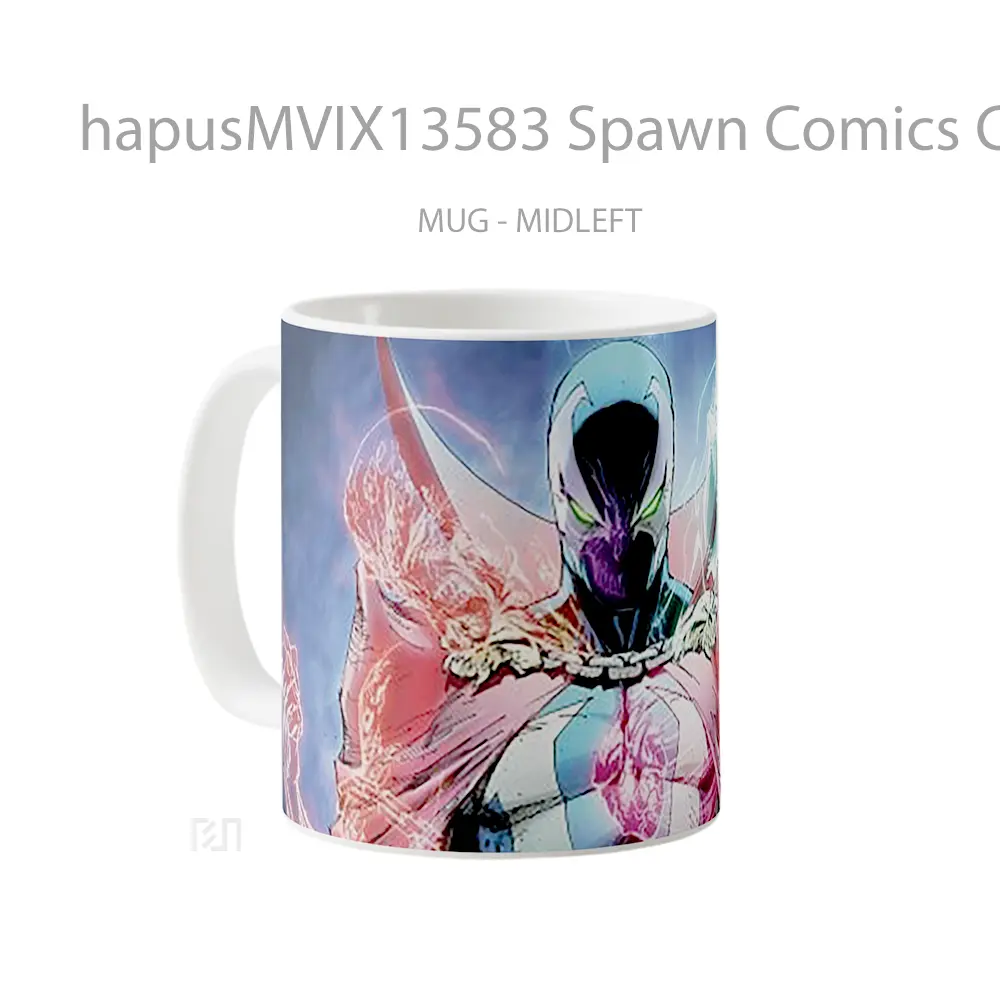 Mug Spawn Comics Cover Gelas Keramik Unik - All-side / Desain