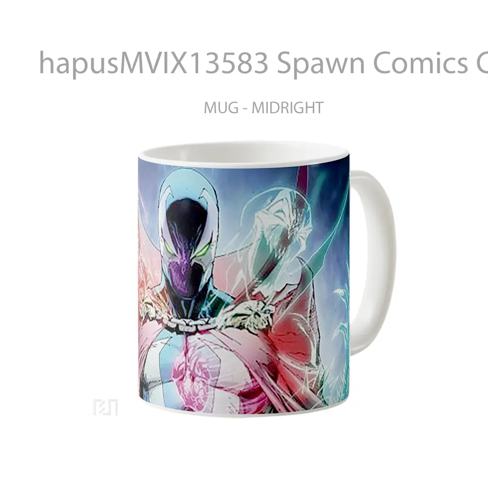 Mug Spawn Comics Cover Gelas Keramik Unik - All-side / Desain