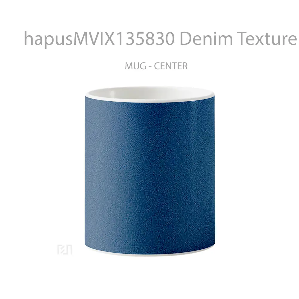 Mug Denim Texture V2 Gelas Keramik Unik