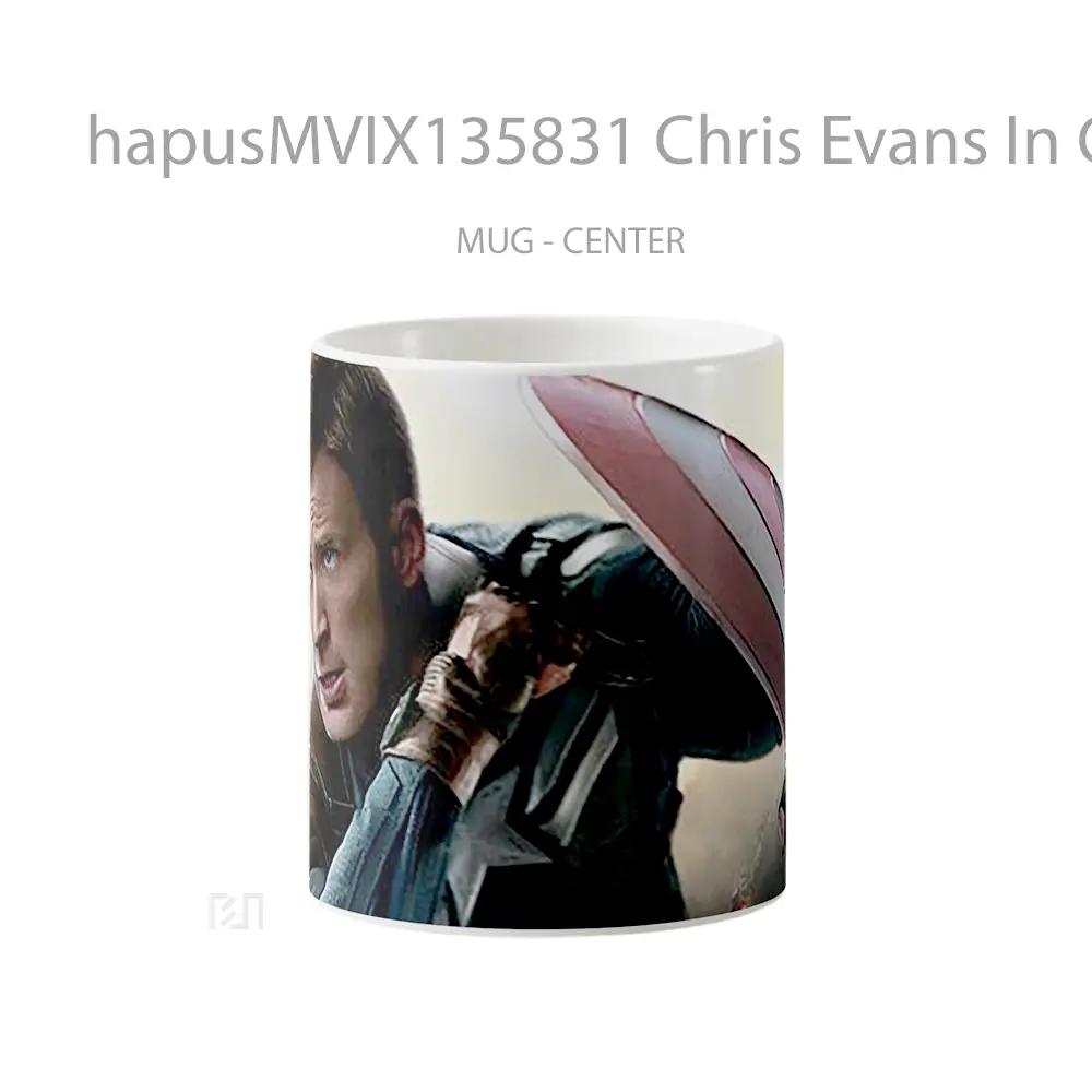 Mug Chris Evans In Capitan America The Winter Soldier Gelas Superhero