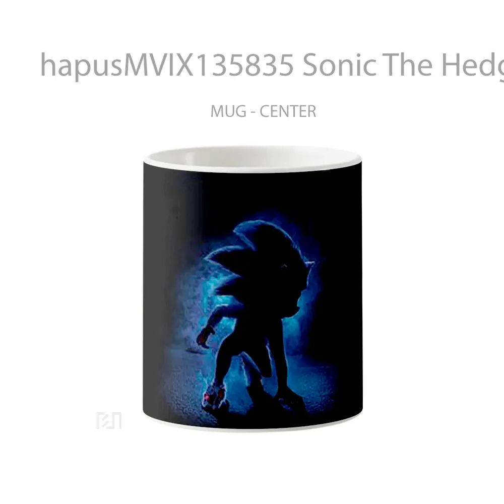 Mug Sonic The Hedgehog Movie V1 Gelas Keramik Unik